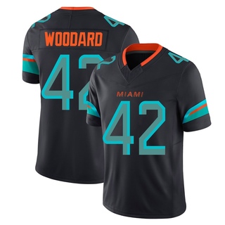 Limited Jackson Woodard Youth Miami Dolphins Pitch 2025 Rivalries Collection Jersey - Blue