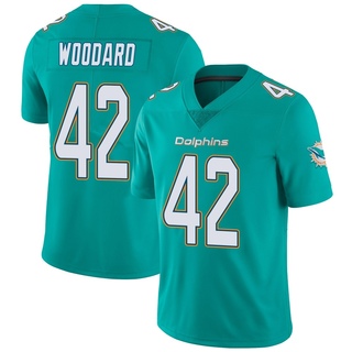 Limited Jackson Woodard Youth Miami Dolphins Team Color Vapor Untouchable Jersey - Aqua
