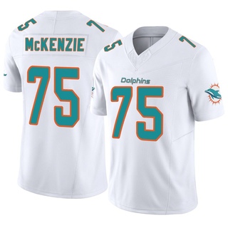 Limited Jalen McKenzie Youth Miami Dolphins Vapor F.U.S.E. Jersey - White