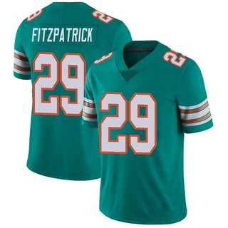 Limited Minkah Fitzpatrick Men's Miami Dolphins Alternate Vapor Untouchable Jersey - Aqua