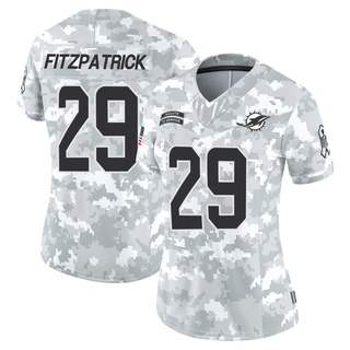 Limited Minkah Fitzpatrick Women's Miami Dolphins 2024 Salute to Service Jersey - Arctic Camo