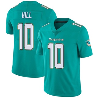 Limited Tyreek Hill Men's Miami Dolphins Team Color Vapor Untouchable Jersey - Aqua