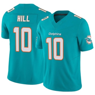 Limited Tyreek Hill Youth Miami Dolphins Vapor F.U.S.E. Jersey - Aqua