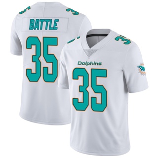 Miles Battle Youth Miami Dolphins limited Vapor Untouchable Jersey - White